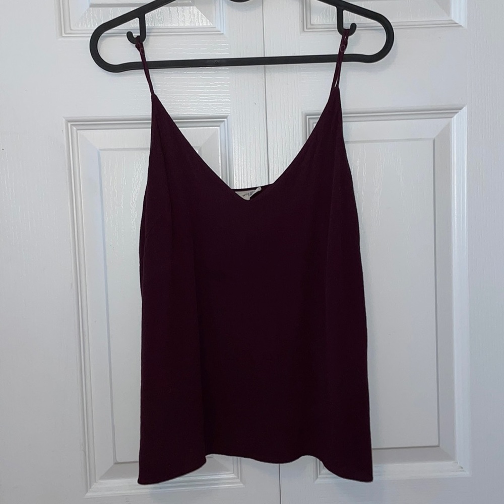 WINE RED WILFRED TANK